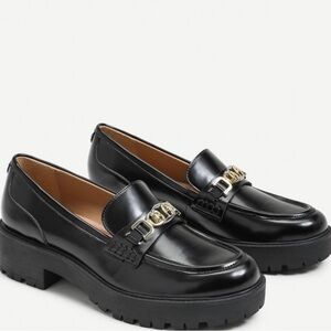 Sam Edelman Laurs Lug Sole Loafer Black size 8.5